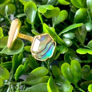Kendra Scott Abalone Shell Ring size 6